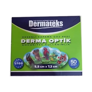 Coverco Dermateks Göz Pedi Çocuk Dermo Optik 50 Li
