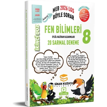 Sinan Kuzucu Yayınları 2026 8. Sınıf Fen Bilimleri Ikinci Doz Sarmal Branş