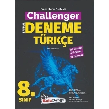 Kafa Dengi Yayınları  8. Sınıf Türkçe Challenger Sarmal 12