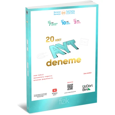 ÜçDörtBeş Yayınları AYT Fizik 20’li