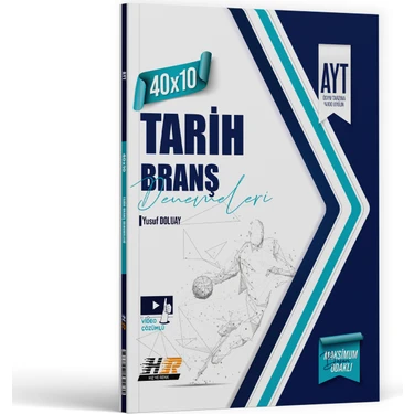 Hız ve Renk Yayınları AYT Tarih Denemeleri 40 x 10 Ciltli Kitap Üniversite Hazırlık