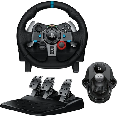 Logitech G G29 Driving Force Yarış Direksiyonu + Logitech Driving Force Shifter