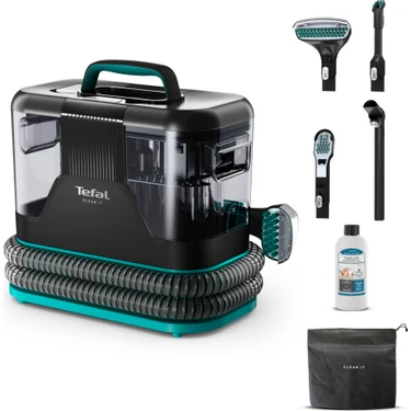 Tefal Clean It Hızlı & Kolay Taşınabilir 750 Watt 2,3 Litre Kapasiteli Leke & Halı