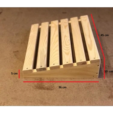 Masa Altı Ayaklık Ahşap Ayak Yükseltici Ayak Standı Masa Doğal Ahşap