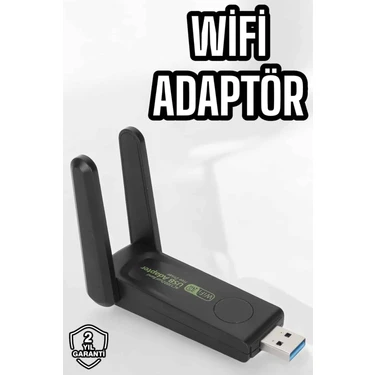 Twin Store Dual Band Wifi Alıcı Adaptör USB 3.0
