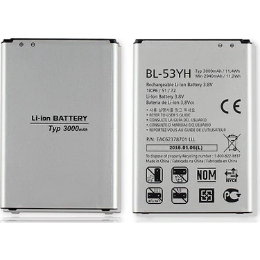 Lg G3 D850/D851/D855/D856 (Bl-53Yh)