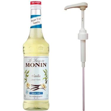 Monin Şekersiz Vanilya 700 ml Premium Lezzetli Aroma Şurup Kahve Tarifleri
