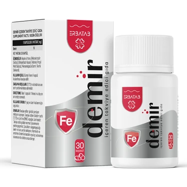 Erbatab Demir Vitamin 30