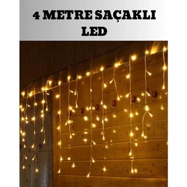 Nexgen 4 Metre Şelale LED Işık Perdesi