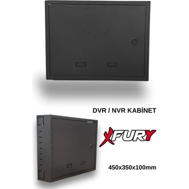 Fury Dvr Pano/box Nvr Cctv Rack Kabinet ve Monitör Koruma Kutusu 1u 19 '' W 45 H 35 D 10