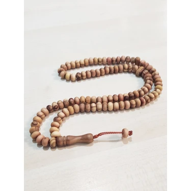 Lapisdo Zeytin Ağacı Tekerlek Kesim 8X6MM  Namaz