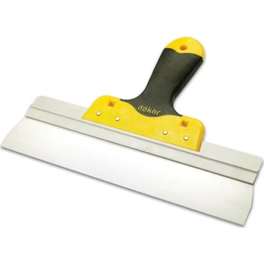 Dekor Plastık Egrı Saplı Ispatula Yay Çelıgı 17 Cm