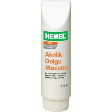 Hemel Akrilik Dolgu Macunu 1,3