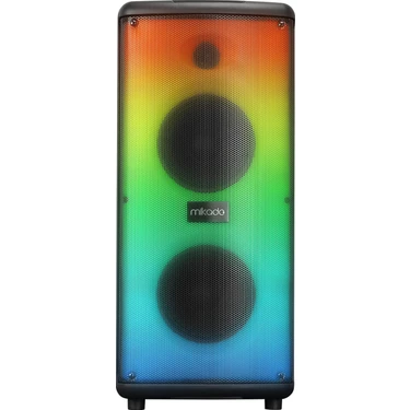 Mikado MD-833KP 7.4V3000MAH 30W Bluetooth/usb/tf/fm/led Işıklı Kablolusuz Mikrofonlu Toplantı