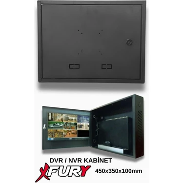 FURY Dvr/Nvr Cctv Rack Kabinet Ve Monitör Koruma Kutusu 1u 19 '' W 45 H 35 D