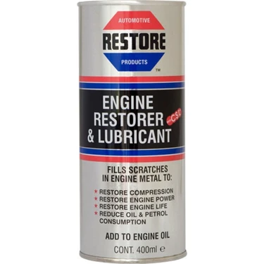 Restore Motor Onarıcı 400 Ml. Restore Motor Onarıcı