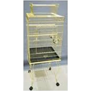 QH Pet Cage Sehpalı Papağan Kafesi
