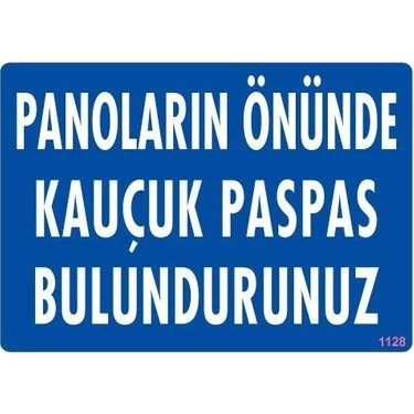Uravas Store Elektrik Panosu Levhası 25X35