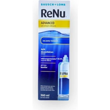 Renu Advanced Lens Solüsyonu RENU ADV