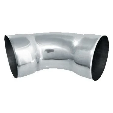 Katar Alüminyum 50MM 90 Derece Şişme Dirsek Parlak 3'lü