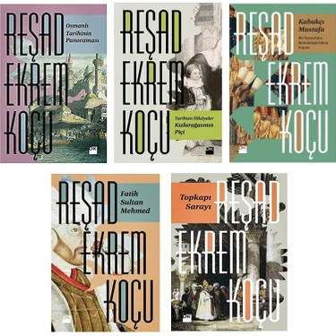 Doğan Kitap (Resad Ekrem Kocu) =osmanli Tarihinin Panoramasi+ Kizlar Agasi Pici + Kabakci Mustafa +