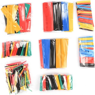 Alkatronik 328 Parça Makaron Seti Daralan Makaron Kablo Koruyucu
