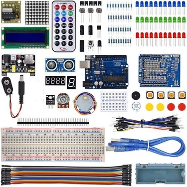 Arduino Uno R3 Full Başlangıç Seti Kutulu 145 Parça 310 Adet