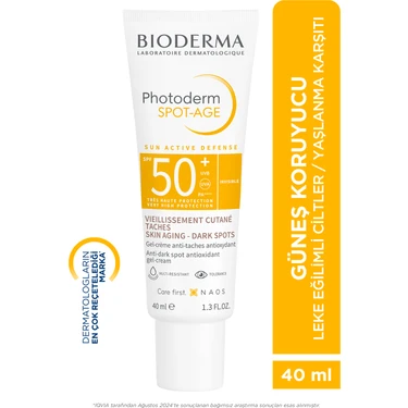 Photoderm Spot Age SPF50+ Leke, Yaşlanma ve Kırışıklık Karşıtı Yüksek Korumalı Güneş Kremi 40