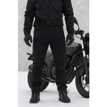 DRC Outdoor Kışlık Softshell Motorcu Pantolonu Su ve Rüzgar Geçirmez