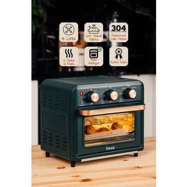 Fressi FRSS-AF01 13 Litre Yeşil Airfryer