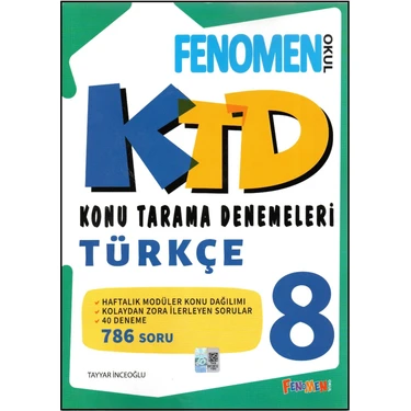 Fenomen 8.sınıf Türkçe Konu Tarama