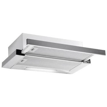 Exep F6 Ecr Çift Filtreli Sürgülü Aspiratör 280 m³/saat Emiş Gücü Inox Renk Mekanik