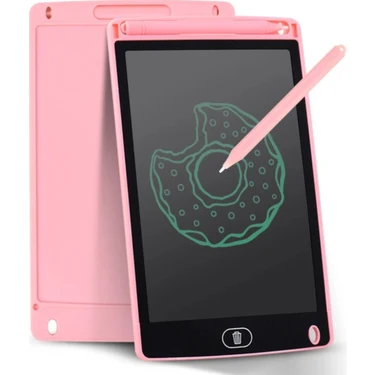 Forbin Pembe Tablet LCD 8,5 Inç Dijital Kalemli Çizim Yazı