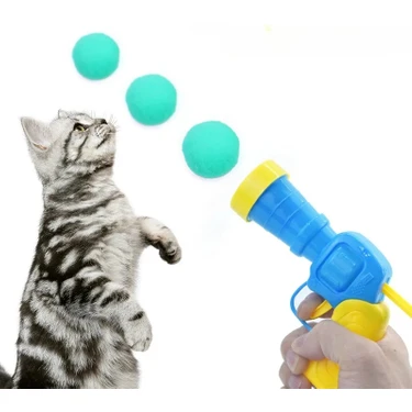 Peluş Top Atan Interaktif Kedi