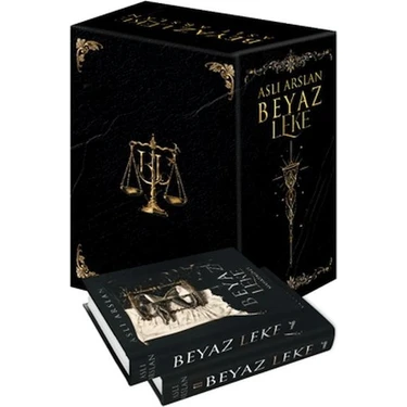 İndigo Kitap Aslı Arslan Beyaz Leke Seti (İki Kitaplık Kutulu Set) Türkçe 101 Sayfa Eğitim