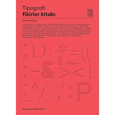 Lisinya Tipografi Fikirler Kitabı - 40 Ustadan