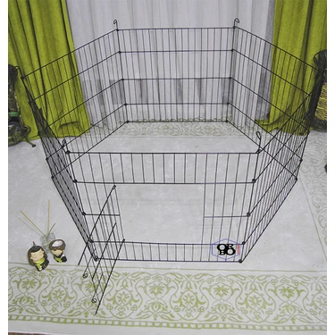 Orbo Bilgin Kedi Ve Köpekler Için Panel Çit 64x56 cm 6
