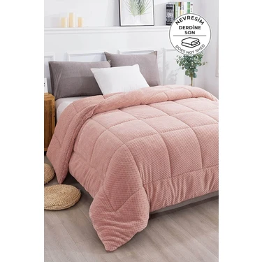 Evlen Home Collection Ultra Yumuşak Tek Kişilik Çift Taraflı Wellsoft Peluş Yorgan Yıkanabilir