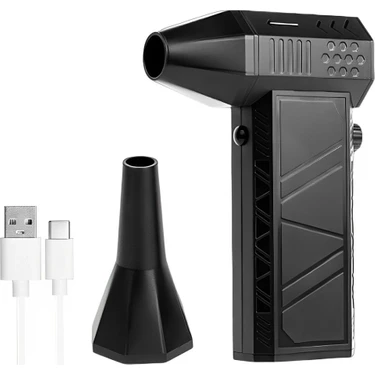 Rogger Mini Jet Fan Turbo Hızlı Fan 130000RPM Yüksek Hız Güç Üfleme Turbo Fan