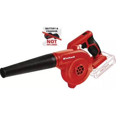Einhell Akülü Üfleme TE-CB 18/180 Li - Solo Power X-Change (Lityum-İyon, hava üfleme hızı 180 km/s,