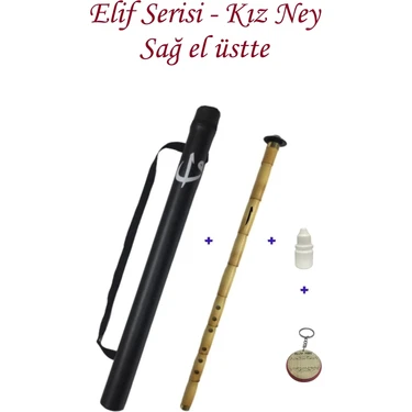 Elif Ney Elif Serisi Kız (Si) Sağ El Üstte Ney + Anahtarlık + 10ML