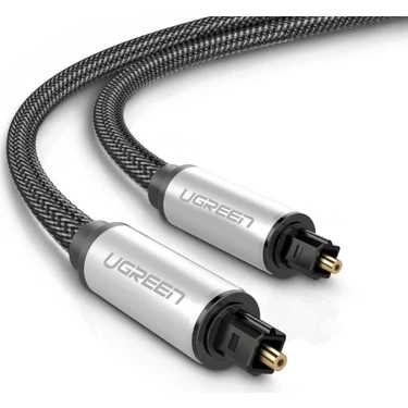 Ugreen 5.1 Dijital Toslink Optik Ses Kablosu 1.5 Metre,