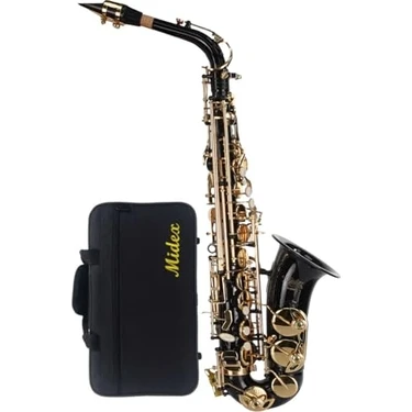 Midex SF-701 Profesyonel Alto Saksafon (Çanta ve Aksesuar Dahil