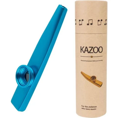 LongMoon MK-01B Metal Kazoo Kutulu Alüminyum Alaşım