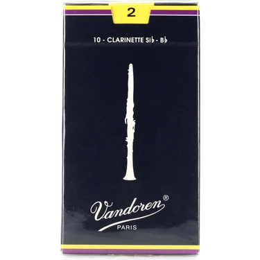 VANDOREN CR102 / 2 Numara Klarnet Kamışı - 10lu