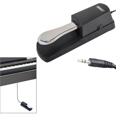 Midex Pp-06 Sustain Pedalı ( 3.5 mm Jack Sustain Girişi Olan Tüm Ürünlerle