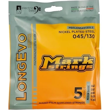 Longevo Nickel Plated Steel Nano-Film Shielded 45-130 5 Bas