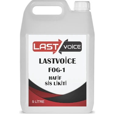 Lastvoice Fog-1 Sis Makinesi Likiti Sıvısı 5 Litre
