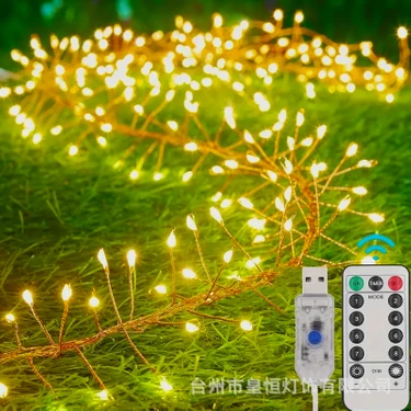 baytoptan 6 Metre 200 LED Gün Işığı Uzaktan Kumandalı 8 Modlu