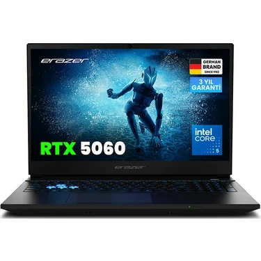 Erazer Deputy 15 P1 MD62764 Intel Core 5 210H 16GB 1TB SSD RTX5060 Freedos 15.6" 144Hz Fhd IPS